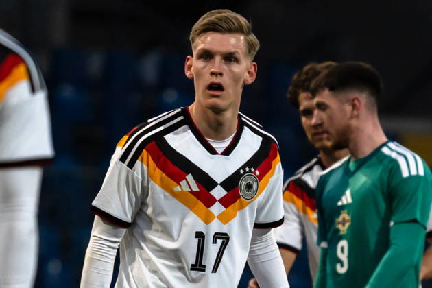 Germany U21 European Championship Qualification 2025 2026, Germany U21 vs Northern Ireland U21, Friday 27 03 2026, Eintracht Stadion Braunschweig DFB U21 National Team Anton Kade Copyright: xCelinaxLeiersx