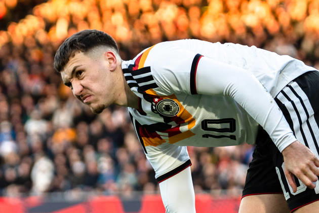 Germany U21 European Championship Qualification 2025 2026, Germany U21 vs Northern Ireland U21, Friday 27 03 2026, Eintracht Stadion Braunschweig DFB U21 National Team Brajan Gruda Copyright: xCelinaxLeiersx