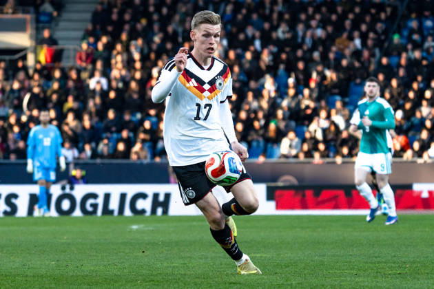 Germany U21 European Championship Qualification 2025 2026, Germany U21 vs Northern Ireland U21, Friday 27 03 2026, Eintracht Stadion Braunschweig DFB U21 National Team Anton Kade Copyright: xCelinaxLeiersx