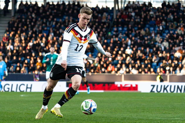 Germany U21 European Championship Qualification 2025 2026, Germany U21 vs Northern Ireland U21, Friday 27 03 2026, Eintracht Stadion Braunschweig DFB U21 National Team Anton Kade Copyright: xCelinaxLeiersx