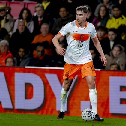 EINDHOVEN Micky van de Ven of the Netherlands during the friendly international match between the Netherlands and Ecuador on March 31, 2026, at Philips Stadium, Netherlands Photo by DeFodi Images