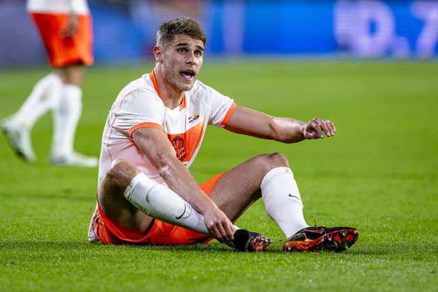 EINDHOVEN Micky van de Ven of the Netherlands during the friendly international match between the Netherlands and Ecuador on March 31, 2026, at Philips Stadium, Netherlands Photo by Stefan Koops EYE4IMAGES DeFodi Images