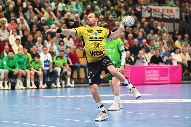 Kai Haefner TVB Stuttgart, 34 on seven-meter penalty GER, HSG Wetzlar vs TVB Stuttgart, Handball, 1 Bundesliga, Matchday 27, Season 2025 2026, 02 04 2026 GER, HSG Wetzlar vs TVB Stuttgart, Handball, 1 Bundesliga, Matchday 27, Season 2025 2026, 02 04 2026 Wetzlar Copyright: xEibner-Pressefoto RenexWeissx EP_RWS