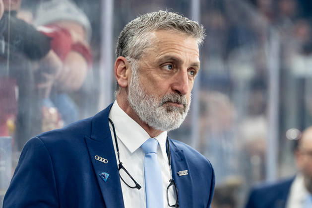 Mark French Head Coach, ERC Ingolstadt Portrait Portraet GER, EHC Red Bull Muenchen vs ERC Ingolstadt, Ice Hockey, DEL, Playoffs, Quarterfinals Game 5, Season 2025 2026, 02 04 2026 GER, EHC Red Bull Muenchen vs ERC Ingolstadt, Ice Hockey, DEL, Playoffs, Quarterfinals Game 5, Season 2025 2026, 02 04 2026 Muenchen Copyright: xEibner-Pressefoto HeikexFeinerx EP_HFR