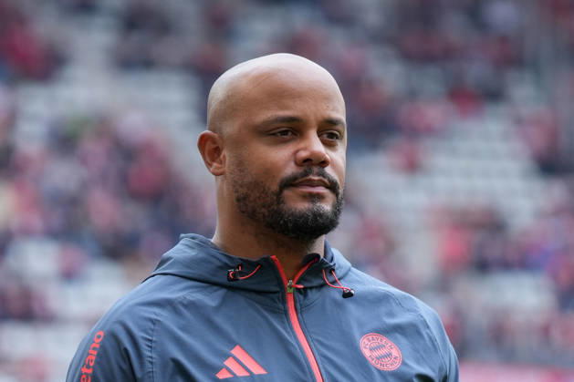 Vincent Kompany FC Bayern Munich, Head Coach , Portrait, Portrait , Germany, Football, 1 Bundesliga, 28 Matchday, 2025 2026, SC Freiburg vs FC Bayern Munich, 04 04 2026, Europa Park Stadion, Freiburg, Germany DFL REGULATIONS PROHIBIT ANY USE OF PHOTOGRAPHS AS IMAGE SEQUENCES AND OR QUASI VIDEO Freiburg Europa Park Stadion Baden Württemberg Germany Copyright: xArnexAmbergx