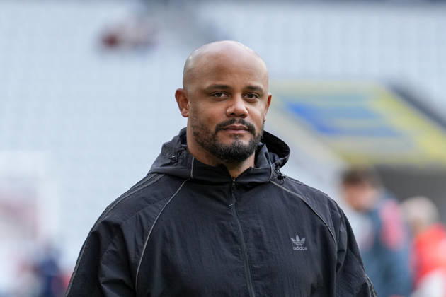 Vincent Kompany FC Bayern Munich, Head Coach Portrait, Portrait , Germany, Football, 1 Bundesliga, 28 Matchday, 2025 2026, SC Freiburg vs FC Bayern Munich, 04 04 2026, Europa Park Stadion, Freiburg, Germany DFL REGULATIONS PROHIBIT ANY USE OF PHOTOGRAPHS AS IMAGE SEQUENCES AND OR QUASI VIDEO Freiburg Europa Park Stadion Baden Württemberg Germany Copyright: xArnexAmbergx