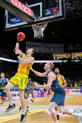 Justin Bean Alba Berlin, 34 , GER, ALBA Berlin vs EWE Baskets Oldenburg, Basketball Men, easy Credit BBL, Season 2025 2026, 28 Matchday, 05 04 2026 GER, ALBA Berlin vs EWE Baskets Oldenburg, Basketball Men, easy Credit BBL, Season 2025 2026, 28 Matchday, 05 04 2026 Berlin Copyright: xClaudiusxRauch,xEibner-Pressefotox xClaudiusxRauchx EP_CRH