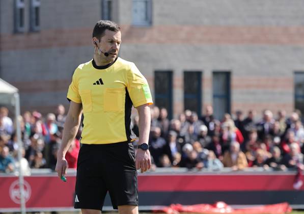 06 04 2026 Soccer Season 2025 2026 Regionalliga Bayern 27 Matchday 1 FC Nürnberg FCN II Club SpVgg Greuther Fürth II Kleeblatt U23 DaMa xdaxmax Manuel Steigerwald Referee