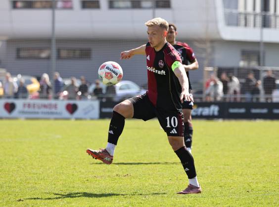 06 04 2026 Soccer Season 2025 2026 Regionalliga Bayern 27 Matchday 1 FC Nürnberg FCN II Club SpVgg Greuther Fürth II Kleeblatt U23 DaMa xdaxmax Benedikt Kirsch 10, 1 FC Nürnberg FCN II