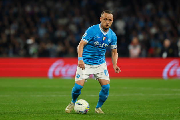 Napoli™s Stanislav Lobotka during the Serie A soccer match between Napoli and Milan at the Diego Armando Maradona Stadium in Naples, southern italy - Monday , April 06 , 2026. - Soccer . Copyright: xAlessandroxGarofalo LaPressex