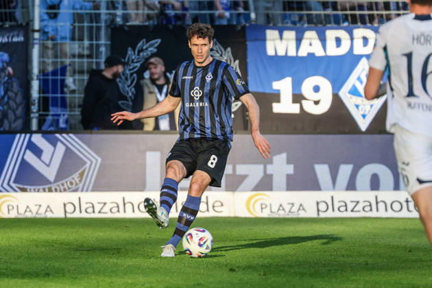 Maximilian Thalhammer SV Waldhof Mannheim, 8 Soccer 3 League, Matchday 32, SV Waldhof Mannheim vs TSG 1899 Hoffenheim II on 07 04 2026 at Mannheim Carl Benz Stadion , Germany Mannheim Carl Benz Stadion Germany Copyright: xFranzxReindelx