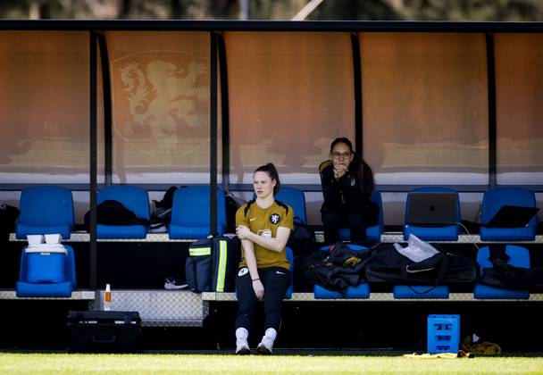 ZEIST - Veerle Buurman during a training session in preparation for the World Cup qualifiers against France. KOEN VAN WEEL ANP xVIxANPxSportx xxANPxIVx 555273669 originalFilename: 555273669