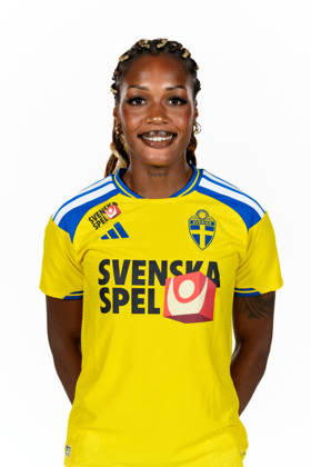 260409 Evelyn Ijeh of the Swedish women s national football team poses for a portrait on April 9, 2026 in Gothenburg Photo Carl Sandin BILDBYRAN code CS CS0925 fotboll football soccer fotball porträtt portraits sverige sweden dam bbeng  Copyright: CARLxSANDIN BB260409CS004