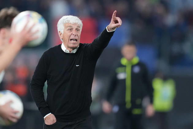 Roma™s head coach Gian Piero Gasperini during the Serie A EniLive soccer match between Roma and Pisa at the Rome s Olympic stadium, Italy - Friday April 10, 2026 - Soccer ( Photo by Alfredo Falcone LaPresse ) Copyright: xAlfredoxFalcone LaPressex