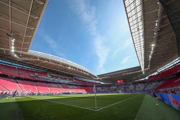 11 04 2026, xtgx, Soccer 1 Bundesliga, RB Leipzig Borussia Mönchengladbach emspor, v l symbol photo symbol picture stadium before the match, Red Bull Arena DFL DFB REGULATIONS PROHIBIT ANY USE OF PHOTOGRAPHS as IMAGE SEQUENCES and or QUASI VIDEO Leipzig