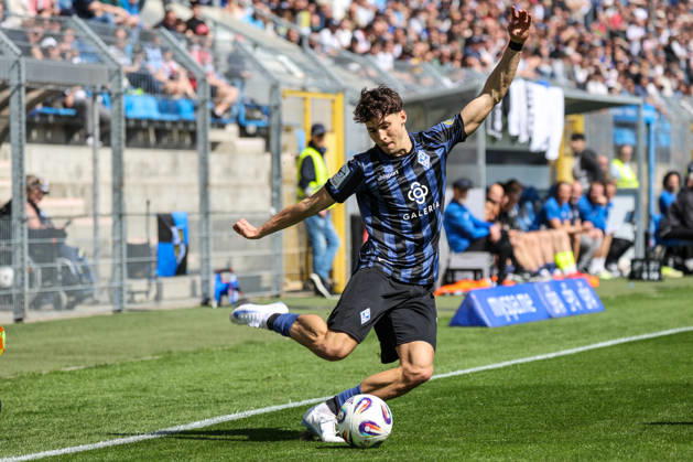Lovis Bierschenk SV Waldhof Mannheim, 7 Soccer 3 League, Matchday 33, SV Waldhof Mannheim vs MSV Duisburg on 11 04 2026 at Mannheim Carl Benz Stadion , Germany Mannheim Carl Benz Stadion Germany Copyright: xFranzxReindelx