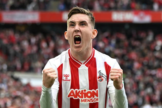 Isak Johannesson 1 FC Koeln celebrates after scoring his team™s third goal during the Bundesliga match between 1 FC Köln and SV Werder Bremen at RheinEnergieSTADION on April 12, 2026 in Cologne, Germany, Germany Photo by Ralf Treese DeFodi Images Isak Johannesson 1 FC Koeln celebrates after scoring his team™s third goal during the Bundesliga match between 1 FC Köln and SV Werder Bremen at RheinEnergieSTADION on April 12, 2026 in Köln, Germany Photo by Ralf Treese DeFodi Images DFL regulations prohibit any use of photographs as image sequences and or quasi video Photo by Ralf Treese DeFodi Images