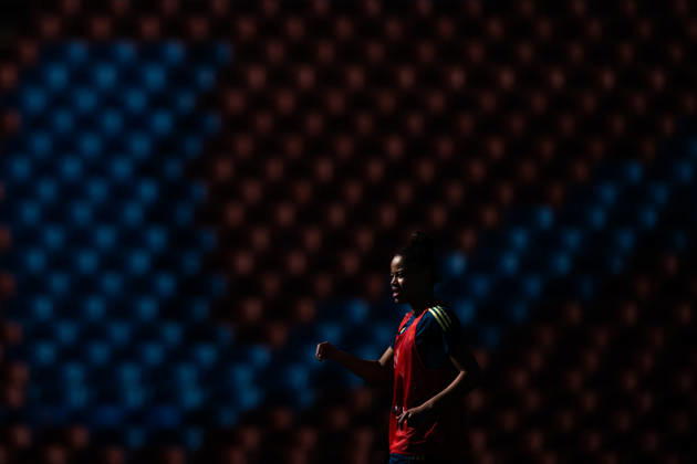 260416 Felicia Schröder of the Swedish women s national football team during a training session on April 16, 2026 in Gothenburg Photo Mathias Bergeld BILDBYRAN code MB MB1364 fotboll football soccer fotball vm kval kval fifa womens world cup qualifier qualifier träning practice training sverige sweden dam bbeng women kvinner Copyright: MATHIASxBERGELD BB260416MB030
