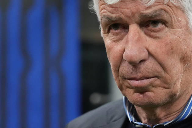 Roma™s head coach Gian Piero Gasperini during the Serie A soccer match between Inter and Roma at the San Siro Stadium in Milan , north Italy - Sunday , April 05 , 2026. - Soccer . Copyright: xSpada LaPressex