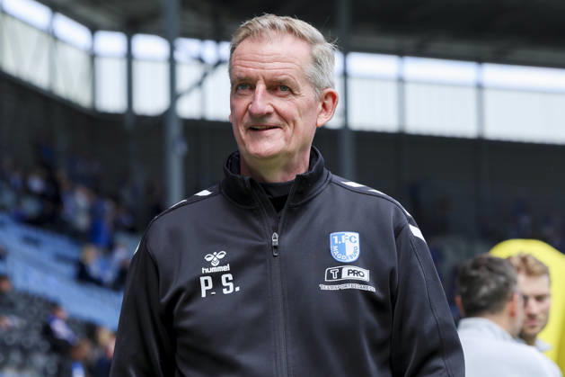 Coach Petrik Sander 1 FC Magdeburg smiles, 2 Bundesliga, 1 FC Magdeburg v Fortuna Düsseldorf, Avnet Arena on April 18, 2026 in Magdeburg, Germany Photo by Marco Steinbrenner DeFodi Images Coach Petrik Sander 1 FC Magdeburg smiles, 2 Bundesliga, 1 FC Magdeburg v Fortuna Düsseldorf, Avnet Arena, April 18, 2026 in Magdeburg, Germany Photo by Marco Steinbrenner DeFodi Images