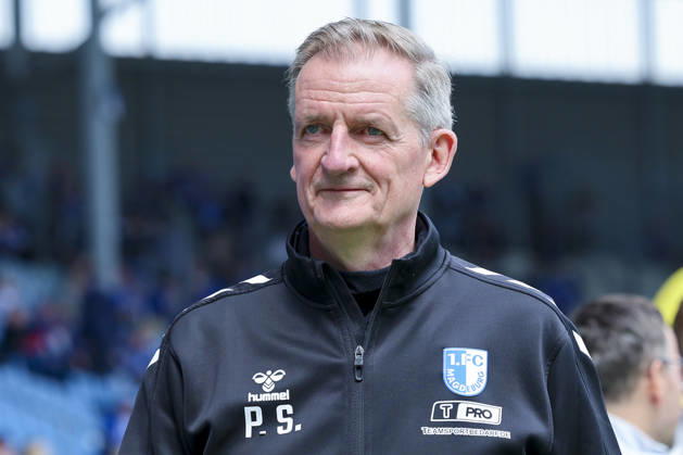 Coach Petrik Sander 1 FC Magdeburg smiles, 2 Bundesliga, 1 FC Magdeburg v Fortuna Düsseldorf, Avnet Arena on April 18, 2026 in Magdeburg, Germany Photo by Marco Steinbrenner DeFodi Images Coach Petrik Sander 1 FC Magdeburg smiles, 2 Bundesliga, 1 FC Magdeburg v Fortuna Düsseldorf, Avnet Arena, April 18, 2026 in Magdeburg, Germany Photo by Marco Steinbrenner DeFodi Images