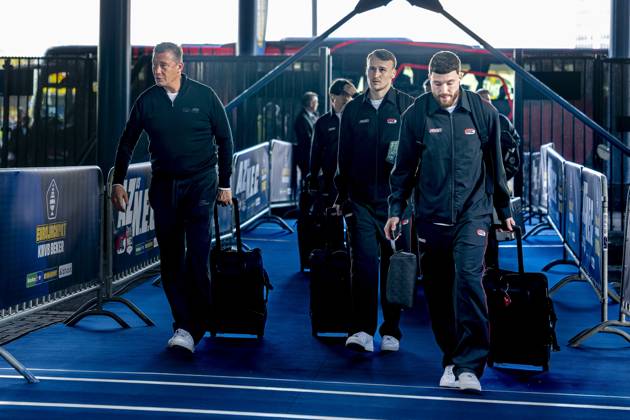 ROTTERDAM AZ Alkmaar coach Leeroy Echteld during the Eurojackpot KNVB Cup match between AZ and NEC in Rotterdam on April 19, 2026, at De Kuip stadium, Netherlands Photo by DeFodi Images