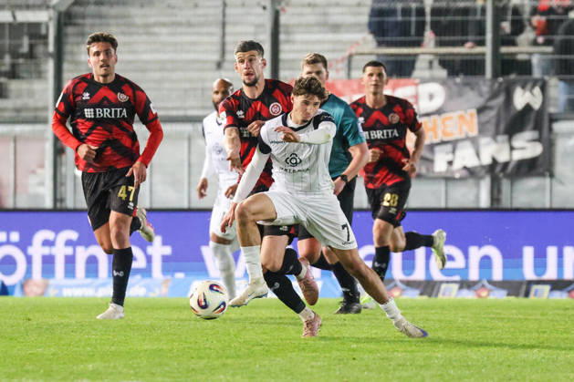 Lovis Bierschenk SV Waldhof Mannheim, 7 Soccer 3 League, Matchday 34, SV Wehen Wiesbaden vs SV Waldhof Mannheim on 19 04 2026 in Wiesbaden BRITA Arena , Germany Wiesbaden BRITA Arena Germany Copyright: xFranzxReindelx