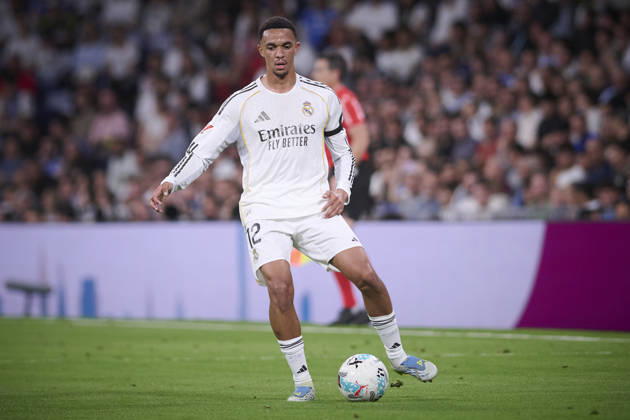 Real Madrid CF™s Trent Alexander-Arnold during La Liga match. April 21, 2026 (20260421057)