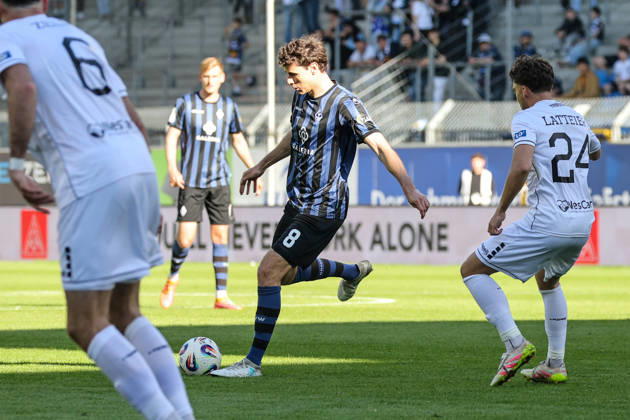 Maximilian Thalhammer SV Waldhof Mannheim, 8 Soccer 3 League, Matchday 35, SV Waldhof Mannheim vs 1 FC Schweinfurt 05 on 25 04 2026 at Mannheim Carl Benz Stadion , Germany Mannheim Carl Benz Stadion Germany Copyright: xFranzxReindelx