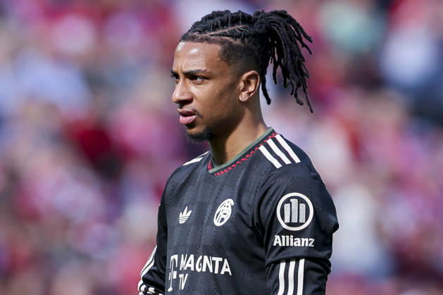 Michael Olise FC Bayern Muenchen looks dejected, Bundesliga, 1 FSV Mainz 05 v FC Bayern München, Mewa Arena on April 25, 2026 in Mainz, Germany Photo by Marco Steinbrenner DeFodi Images Michael Olise FC Bayern Muenchen looks dejected, Bundesliga, 1 FSV Mainz 05 v FC Bayern München, Mewa Arena, April 25, 2026 in Mainz, Germany Photo by Marco Steinbrenner DeFodi Images DFL regulations prohibit any use of photographs as image sequences and or quasi video