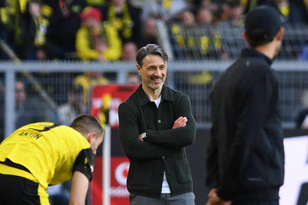 Coach Niko Kovac Borussia Dortmund smiles during the Bundesliga match between Borussia Dortmund and Sport Club Freiburg, Signal Iduna Park on April 26, 2026 in Dortmund, Germany Photo by Ralf Treese DeFodi Images Trainer Niko Kovac Borussia Dortmund smiles during the Bundesliga match between Borussia Dortmund and Sport Club Freiburg at Signal Iduna Park on April 26, 2026 in Dortmund, Germany Photo by Ralf Treese DeFodi Images DFL regulations prohibit any use of photographs as image sequences and or quasi video Photo by Ralf Treese DeFodi Images