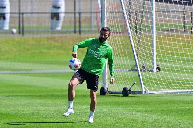 29 04 2026 Moenchengladbach Football, Men, Season 2025 2026, Training Borussia Moenchengladbach Franck Honorat Gladbach DFL regulations prohibit any use of photographs as image sequences and or quasi video Borussia Park NRW Germany