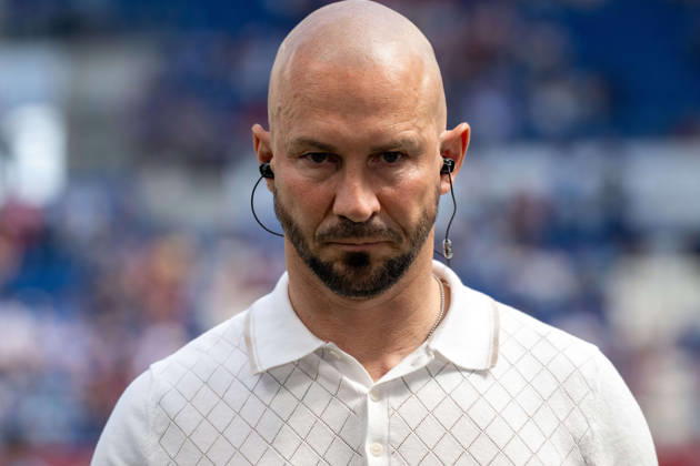 Coach Christian Ilzer TSG 1899 Hoffenheim xettx, Germany, Sinsheim, 02 05 2026, Football, Bundesliga TSG 1899 Hoffenheim vs VfB Stuttgart, Season 2025 2026, 32 Matchday, PreZero Arena DFL DFB REGULATIONS PROHIBIT ANY USE OF PHOTOGRAPHS AS IMAGE SEQUENCES AND OR QUASI VIDEO