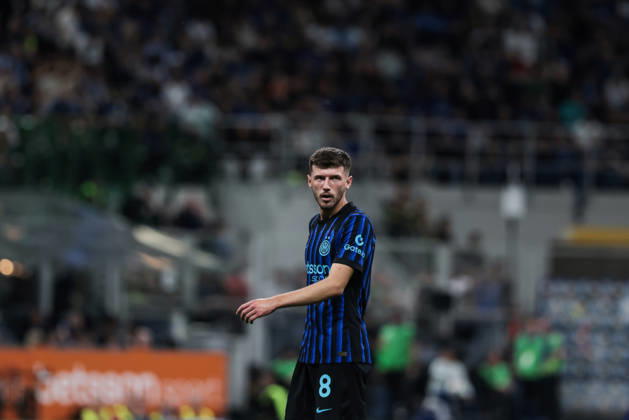 FC Internazionale v Parma Calcio 1913 - Serie A Petar Sucic of FC Internazionale is in action during the Serie A football match between Internazionale FC and Parma Calcio 1913 at Giuseppe Meazza Stadium in Milan, Italy, on May 3, 2026. Milano Italy Copyright: xEmanuelexComincinix originalFilename:comincini-internaz260503_npzag