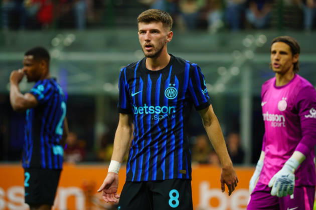 FC Internazionale v Parma Calcio 1913 - Serie A Petar Sucic of FC Internazionale during the Italian Serie A football match between FC Internazionale and Parma Calcio 1913 at Giuseppe Meazza Stadium in Milan, Italy, on May 3, 2026. Milano Italy Italy Copyright: xLucaxRossinix originalFilename:rossini-fcintern260503_np0CP
