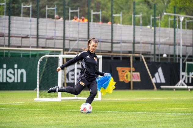 Soccer, Men, Season 2025 2026, 1 Bundesliga, 1 FC Union Berlin, Training on training ground II, Coach Marie Louise Eta 1 FC Union Berlin , 05 05 2026, Copyright: xMatthiasxKochx
