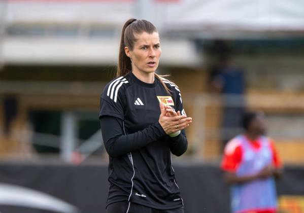Soccer, Men, Season 2025 2026, 1 Bundesliga, 1 FC Union Berlin, Training on training ground II, Coach Marie Louise Eta 1 FC Union Berlin , 05 05 2026, Copyright: xMatthiasxKochx