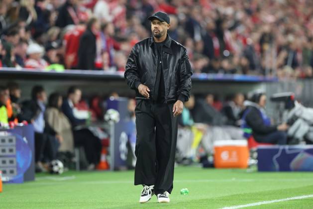 disappointment for head coach Vincent Kompany FC Bayern Muenchen , FC Bayern Muenchen vs Paris Saint Germain, Football, UEFA, Champions League, semi-final, second leg, 06 05 2026 Muenchen Bayern Germany Copyright: xkolbert-press ChristianxKolbertx