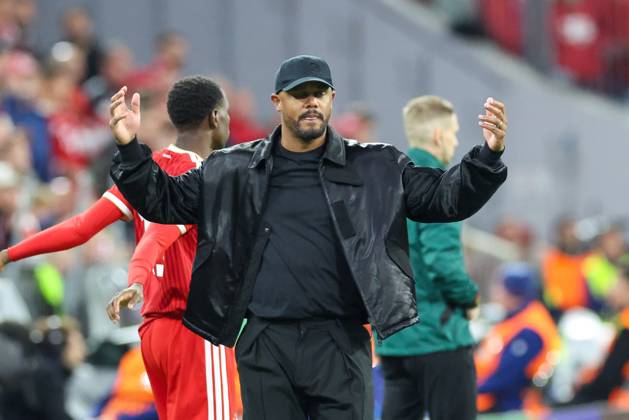 disappointment for head coach Vincent Kompany FC Bayern Muenchen , FC Bayern Muenchen vs Paris Saint Germain, Football, UEFA, Champions League, semi-final, second leg, 06 05 2026 Muenchen Bayern Germany Copyright: xkolbert-press ChristianxKolbertx