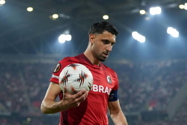 Vincenzo Grifo SC Freiburg, 32 , Germany, Football, UEFA Europa League, semi-final, second leg, 2025 2026, SC Freiburg vs SC Braga, 07 05 2026, Europa Park Stadion, Freiburg Freiburg Europa Park Stadion Baden Württemberg Germany Copyright: xArnexAmbergx