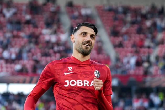 Vincenzo Grifo SC Freiburg, 32 , Germany, Football, UEFA Europa League, semi-final, second leg, 2025 2026, SC Freiburg vs SC Braga, 07 05 2026, Europa Park Stadion, Freiburg Freiburg Europa Park Stadion Baden Württemberg Germany Copyright: xArnexAmbergx