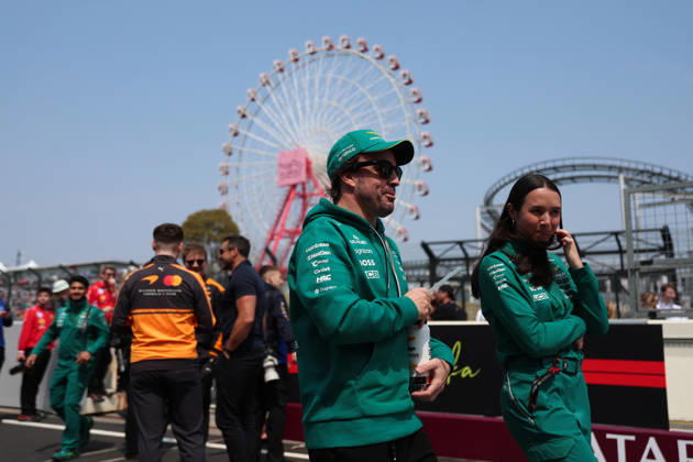 ALONSO Fernando spa , Aston Martin F1 Team Honda AMR26, portrait Suzuka Japan