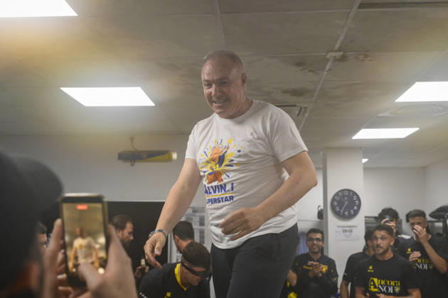 Frosinone s head coach Massimiliano Alvini during the Serie BKT soccer match between Frosinone and Mantova at the Frosinone™s Benito Stirpe stadium, Italy - Friday, May 08, 2026 - Soccer ( Photo by Fabrizio Corradetti LaPresse )  Copyright: xFabrizioxCorradetti LaPressex