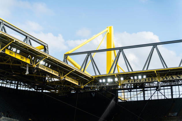 Germany Bundesliga 2025 2026 Matchday 33, Borussia Dortmund vs Eintracht Frankfurt, Friday, 08 05 2026 Signal Iduna Park, North Rhine-Westphalia Stadium Roof Symbolic image Copyright: xCelinaxLeiersx