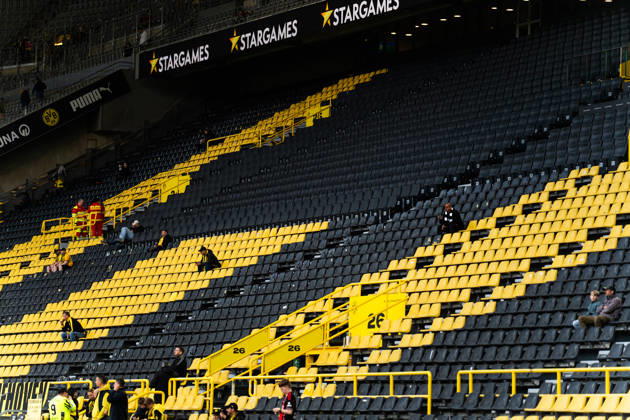 Germany Bundesliga 2025 2026 Matchday 33, Borussia Dortmund vs Eintracht Frankfurt, Friday, 08 05 2026 Signal Iduna Park, North Rhine-Westphalia Grandstand Seats Copyright: xCelinaxLeiersx