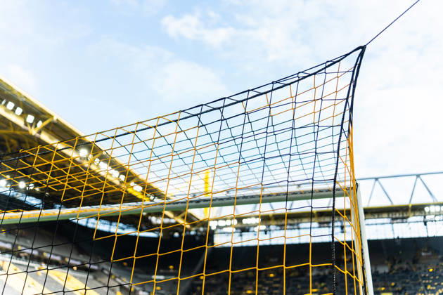 Germany Bundesliga 2025 2026 Matchday 33, Borussia Dortmund vs Eintracht Frankfurt, Friday, 08 05 2026 Signal Iduna Park, North Rhine-Westphalia Goal Net Symbol photo Copyright: xCelinaxLeiersx