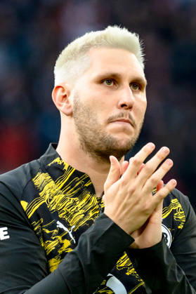 Germany Bundesliga 2025 2026 Matchday 33, Borussia Dortmund vs Eintracht Frankfurt, Friday, 08 05 2026 Signal Iduna Park, North Rhine-Westphalia Niklas Süle Borussia Dortmund, 25 emotional farewell in front of the fans Copyright: xCelinaxLeiersx