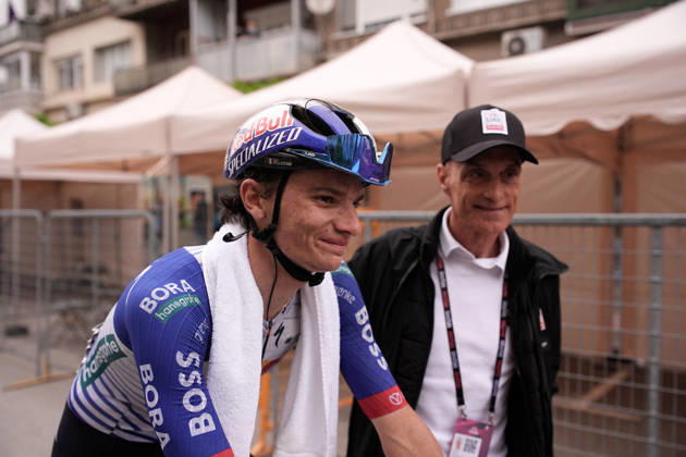 Italy™s Giulio Pellizzari of Red Bull - Bora - Hansgrohe during Stage 2 of the Giro d™Italia, from Burgas to Veliko Tarnovo, Bulgaria, Saturday, May 9, 2026.  Copyright: xMarcoxAlpozzi LaPressex