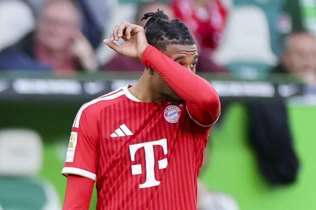 Michael Olise FC Bayern Muenchen looks dejected, Bundesliga, VfL Wolfsburg v FC Bayern München, Volkswagen Arena on May 09, 2026 in Wolfsburg, Germany Photo by Marco Steinbrenner DeFodi Images Michael Olise FC Bayern Muenchen looks dejected, Bundesliga, VfL Wolfsburg v FC Bayern München, Volkswagen Arena, May 9, 2026 in Wolfsburg, Germany Photo by Marco Steinbrenner DeFodi Images DFL regulations prohibit any use of photographs as image sequences and or quasi video