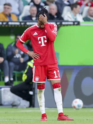 Michael Olise FC Bayern Muenchen looks dejected, Bundesliga, VfL Wolfsburg v FC Bayern München, Volkswagen Arena on May 09, 2026 in Wolfsburg, Germany Photo by Marco Steinbrenner DeFodi Images Michael Olise FC Bayern Muenchen looks dejected, Bundesliga, VfL Wolfsburg v FC Bayern München, Volkswagen Arena, May 9, 2026 in Wolfsburg, Germany Photo by Marco Steinbrenner DeFodi Images DFL regulations prohibit any use of photographs as image sequences and or quasi video